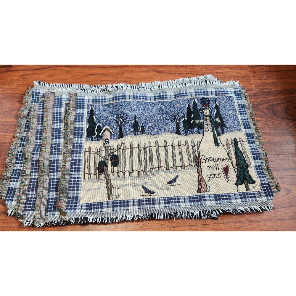 Christmas Tapestry Placemats